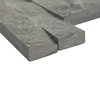Msi Mountain Bluestone Splitface Ledger Corner 6 in.  X 18 in.  Natural Sandstone Wall Tile, 4PK ZOR-PNL-0134